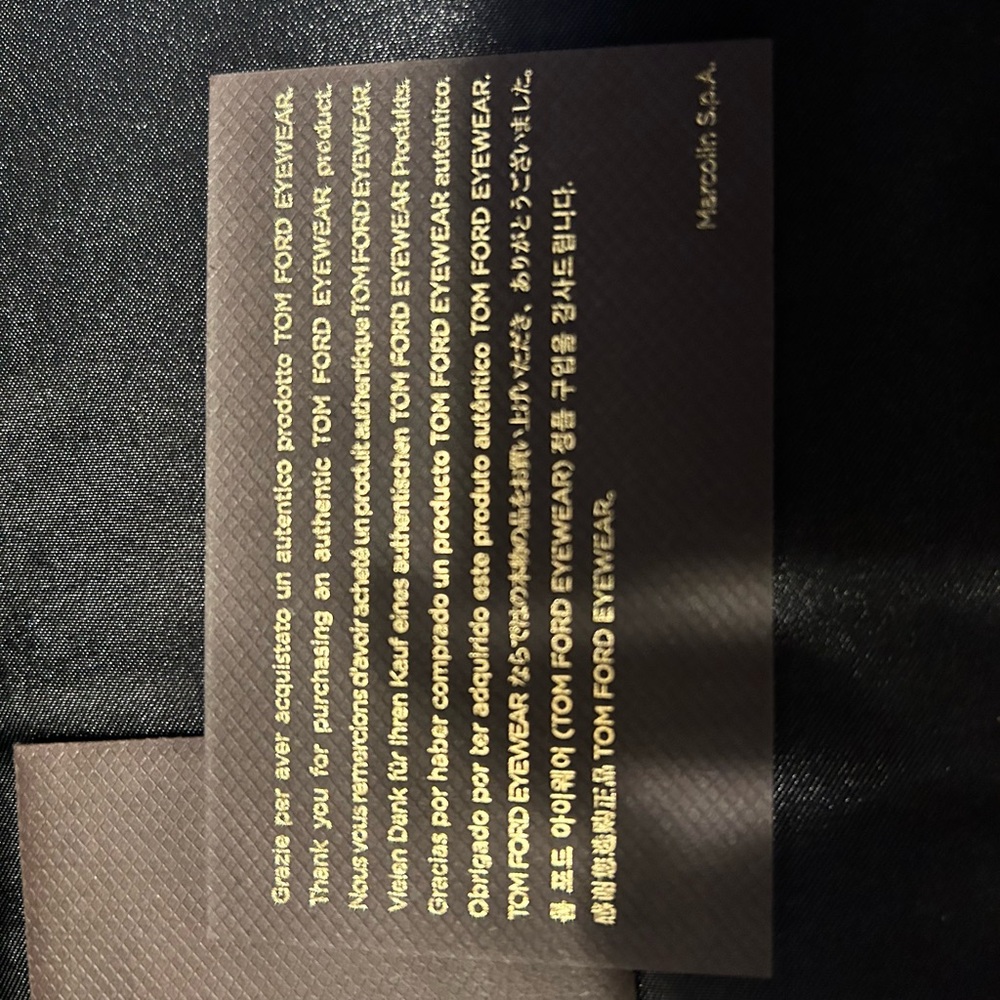 Tom Ford Black glasses - Picture 4 of 5